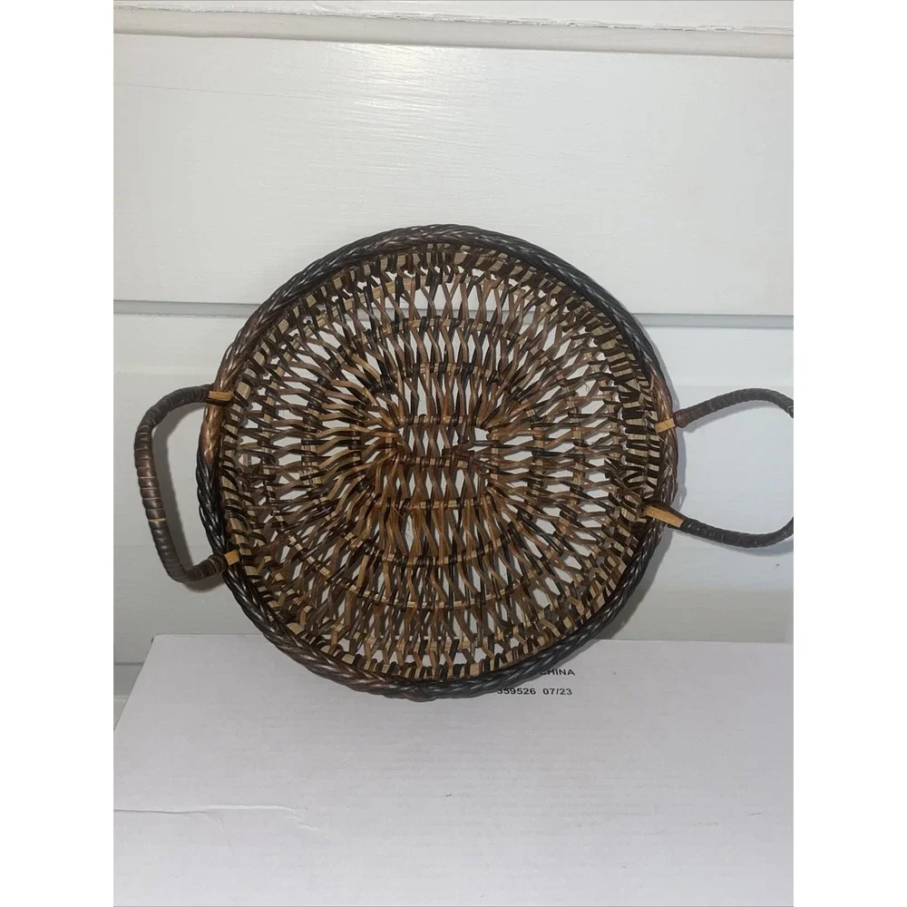 Lovely Wood Handled Woven 7